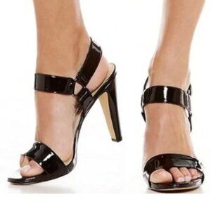 EUC Karl Lagerfeld Paris Cieone Premium Elegant Heeled Sashay Sandal (8.5)
